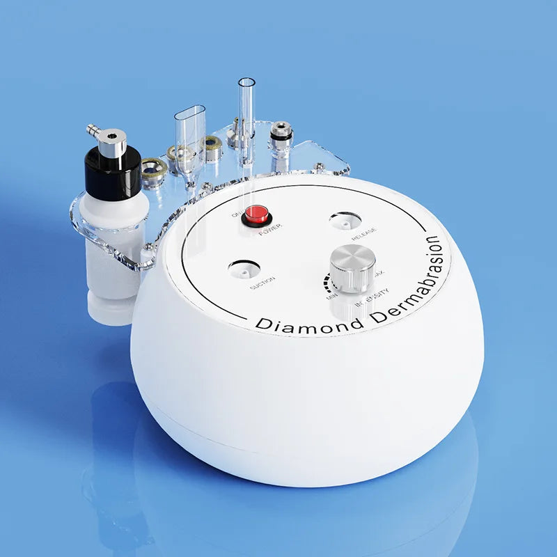 3-in-1 Diamond Microdermabrasion Machine – Blackhead Removal, Deep Cleanse & Pore Tightening