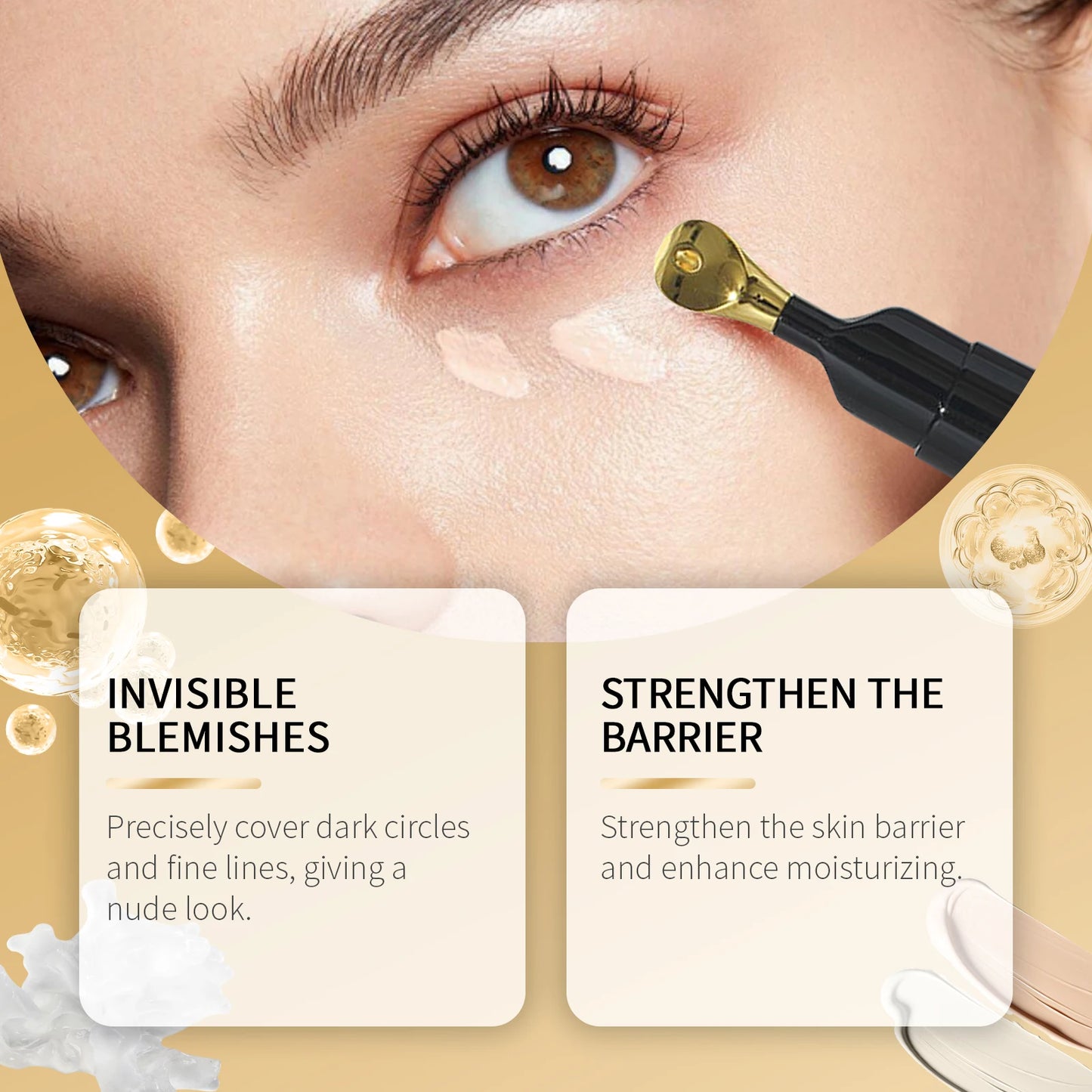 Eelhoe Concealer & Hydrating Liquid Foundation – Dark Circles, Freckles & Blemishes | Buyer's Choice