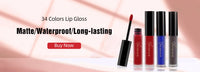 Velvet Matte Nude Lip Gloss - Waterproof Long-Lasting Lipstick