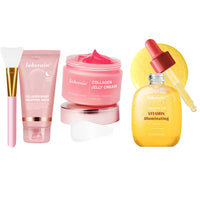 Collagen Night Wrapping Peel-Off Face Mask – Anti-Aging, Firming & Deep Hydration Overnight Skin Treatment for All Skin Types (75ml)