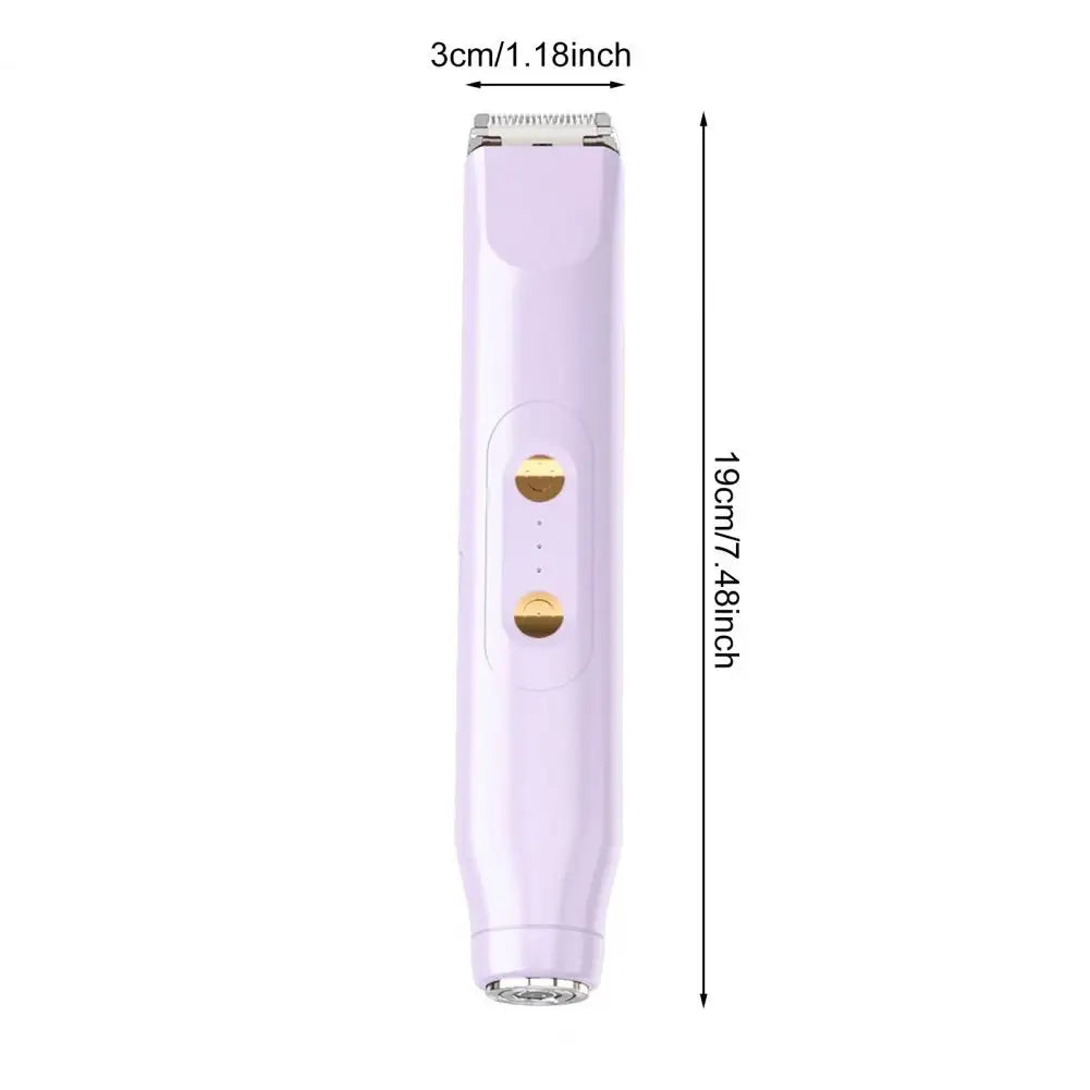 Bikini Trimmer 2-in-1: Rechargeable