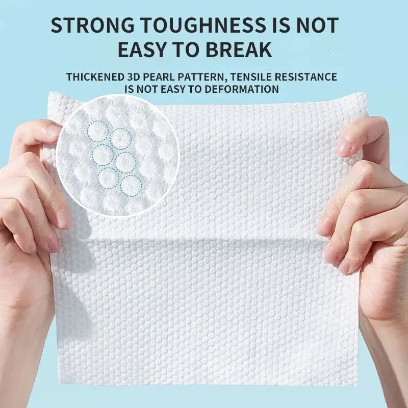 Non-Woven Disposable Spa & Salon Face Towels – Soft Facial Cleansing Wipes for Home & Beauty Salon Use (20x15cm)