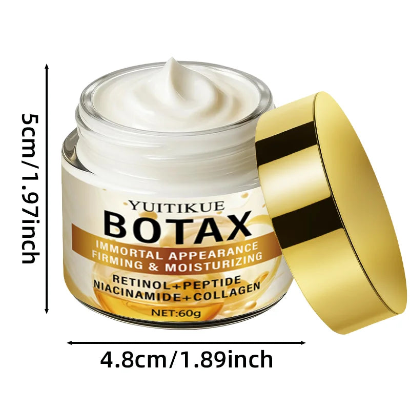BOTAX Anti-Aging Cream 60g - Retinol+Peptide Formula, Firms, Lifts & Brightens, Immortal Appearance, Instant Effect
