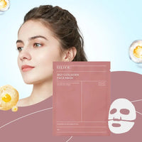 EELHOE Bio Collagen Face Mask – Deep Hydration, Pore Minimizing, Firming & Brightening Overnight Wrapped Mask for Women (1, 5, 10 or 12-Pack)