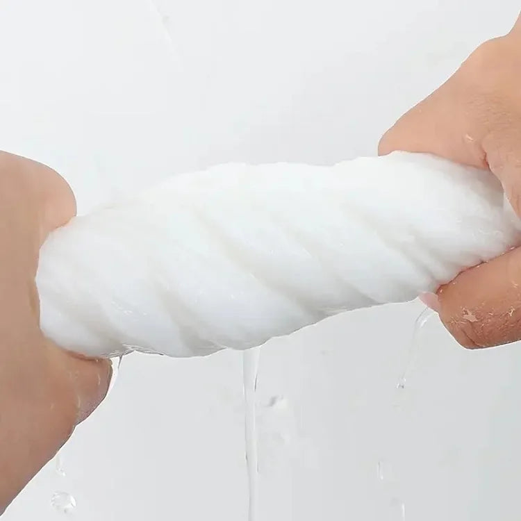 Plant Fiber Cotton Disposable Face Towels – Soft Pearl-Pattern Wipes for Face Washing & Drying (15x20cm)