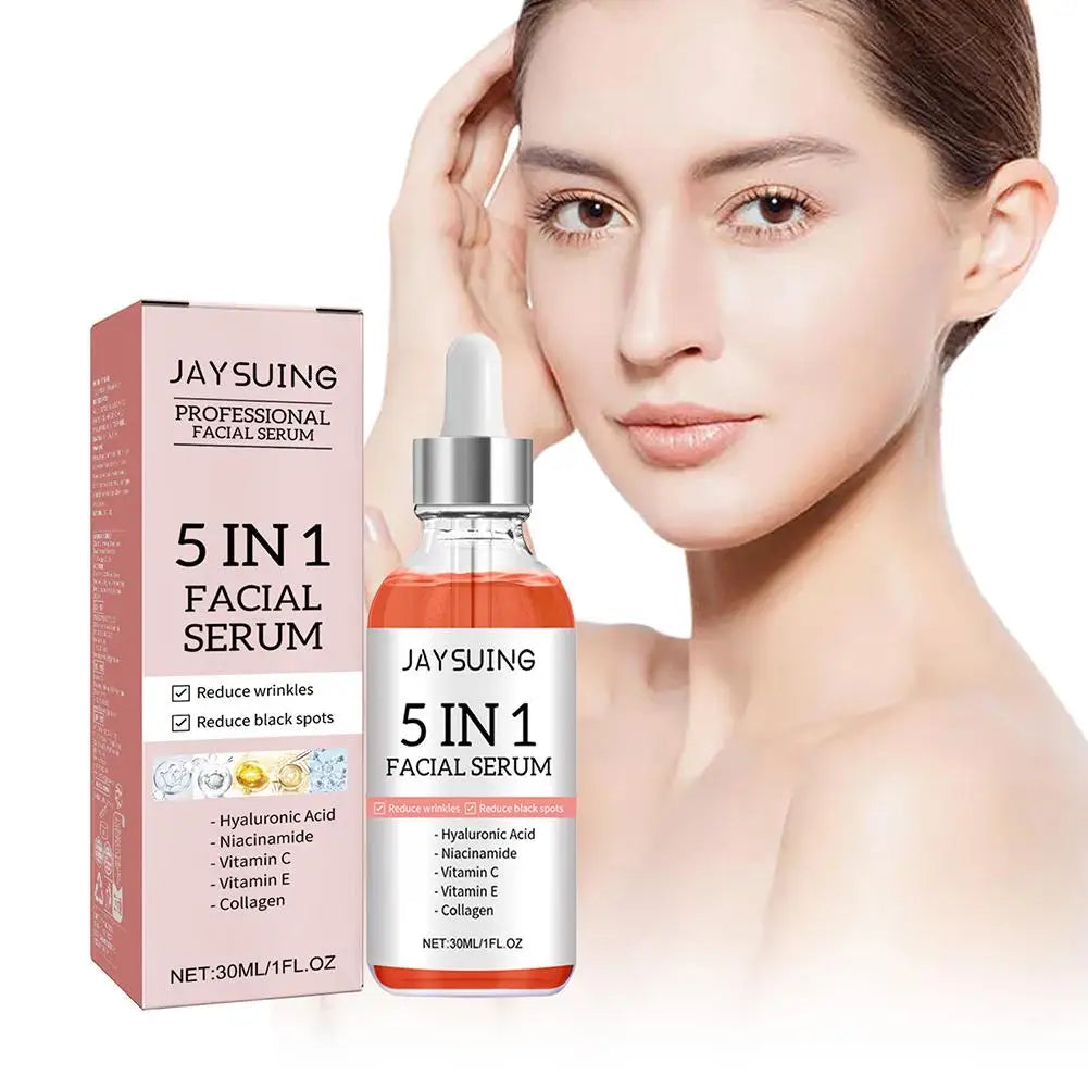 5-in-1 Vitamin C & Hyaluronic Acid Face Serum