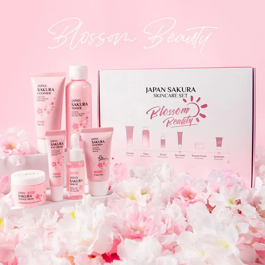 Sakura 6-Piece Skin Care Gift Set