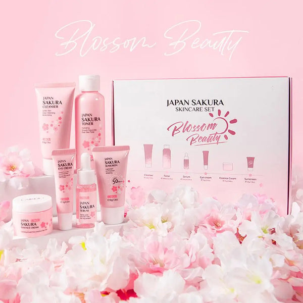 Sakura 6-Piece Skin Care Gift Set