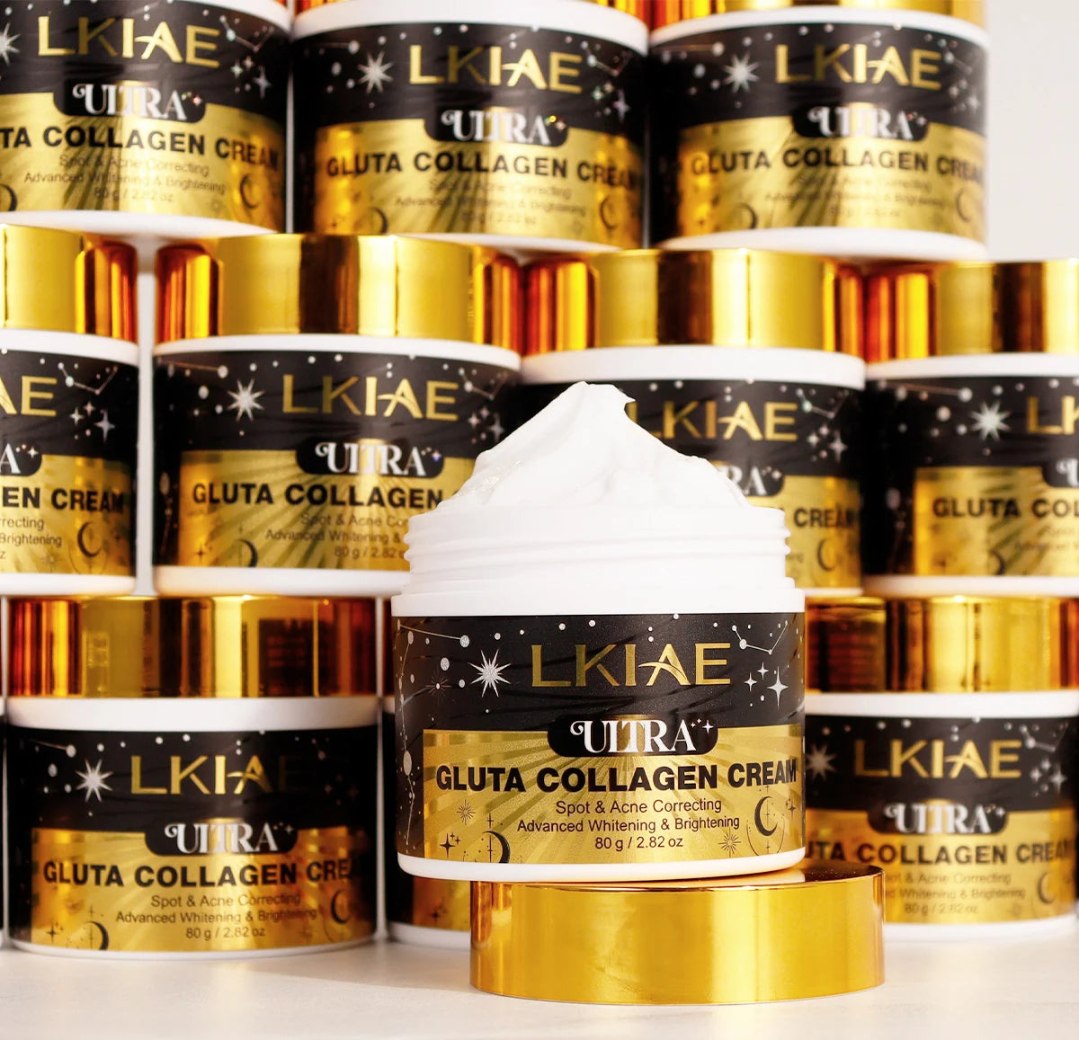 AILKE Ultra Brightening Facial Cream for Dark Skin – Gluta Collagen, 80ml