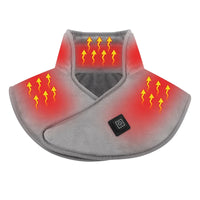 Electric Heating Shoulder & Neck Pad – USB Heated Shawl with 3-Level Temperature Control