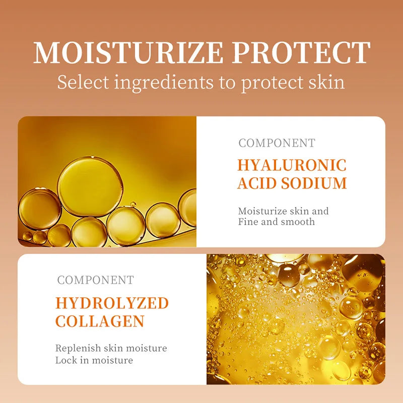 SADOER Vitamin C & Collagen Eye Masks — 60 Pcs Brightening, Anti Dark Circles & Firming Eye Patches
