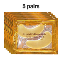 Crystal Gold Collagen Eye Patches – Anti Dark Circles, Puffiness & Moisturizing