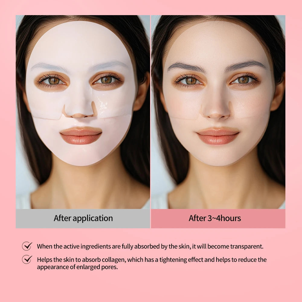 Bio-Collagen Deep Hydrogel Mask – Overnight Hydration, Pore Minimizing & Firming | ibcccndc