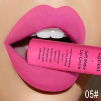 Velvet Matte Nude Lip Gloss - Waterproof Long-Lasting Lipstick