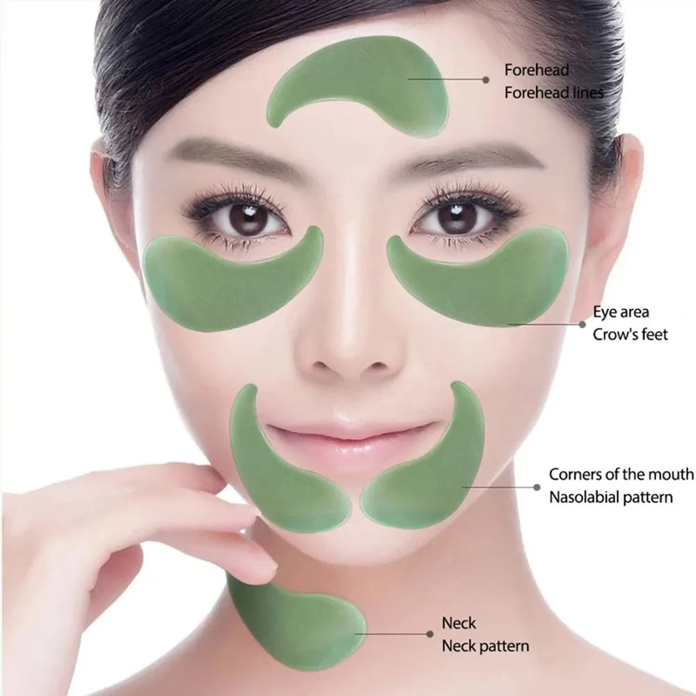 Gold Hyaluronic Acid Eye Mask Patches – 60 Pieces, Firming & Dark Circle Repair