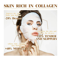 PWYUMAN Collagen Anti-Wrinkle Facial Mask – Anti-Aging, Brightening & Deep Moisturizing | All Skin Types