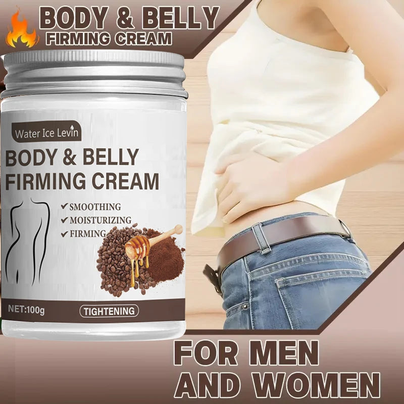 Caffeine & Collagen Firming Body Cream – Tightens Abdomen, Thighs & Arms (100g)