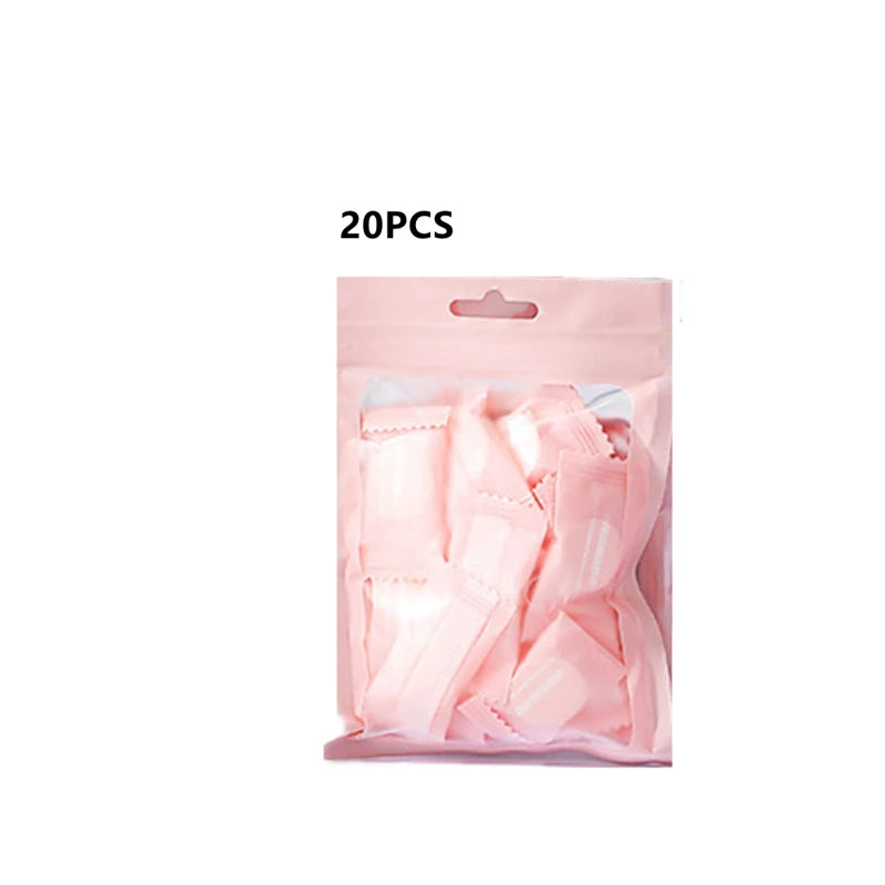 Disposable Compressed Non-Woven Face Towels – Mini Capsule Travel Wipes for Face Cleansing & Makeup Removal (20x22cm)