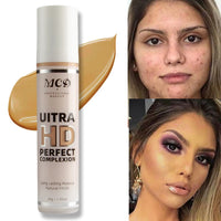 MCD Full Coverage Foundation Cushion Cream – Matte, Oil Control, Waterproof, 9 Shades 30g