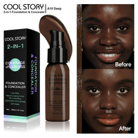 Air Cushion CC Cream Foundation | Oil Control, Matte, Full Coverage, Waterproof | 10 Shades