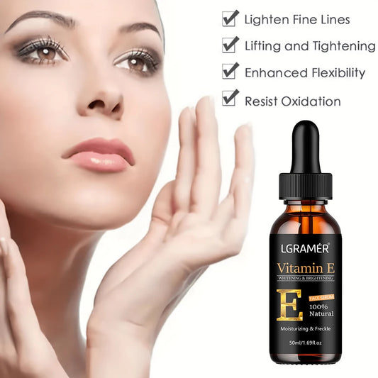 Vitamin E Brightening Face Serum – Pore Minimizing & Dark Spot Corrector