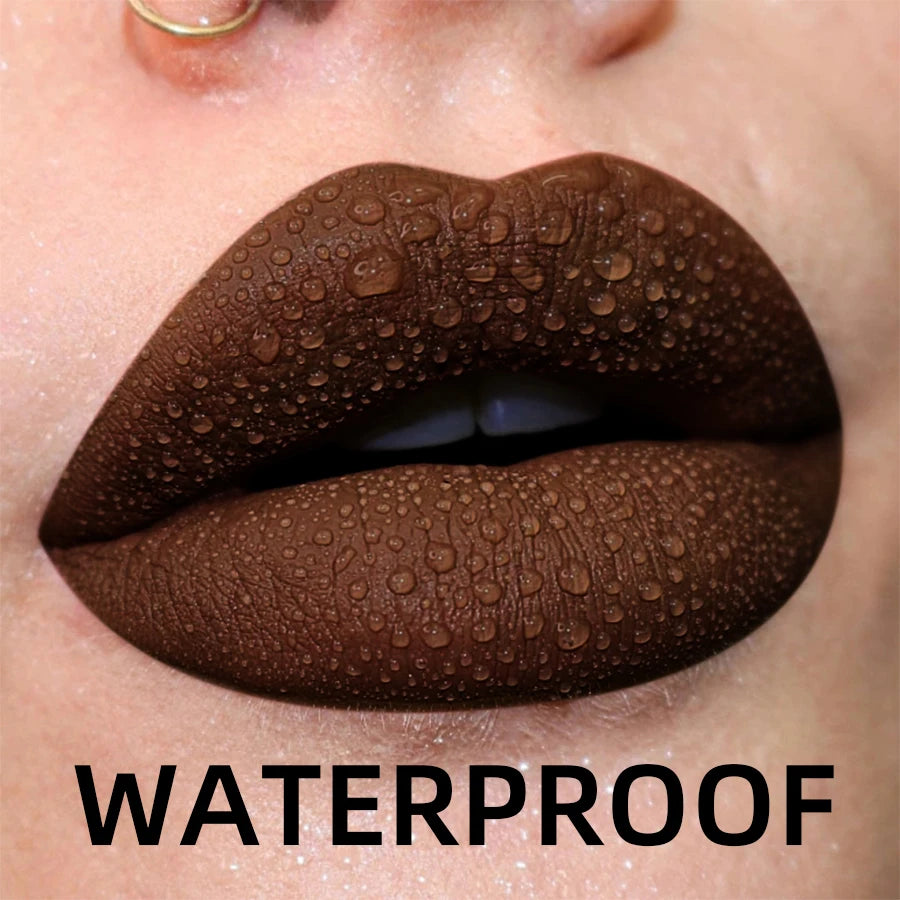 Velvet Matte Lip Gloss - Waterproof Long-Lasting Lip Tint