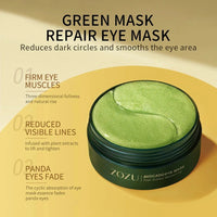 Golden Collagen & Avocado Under-Eye Patches – Anti-Dark Circle & Firming Eye Mask
