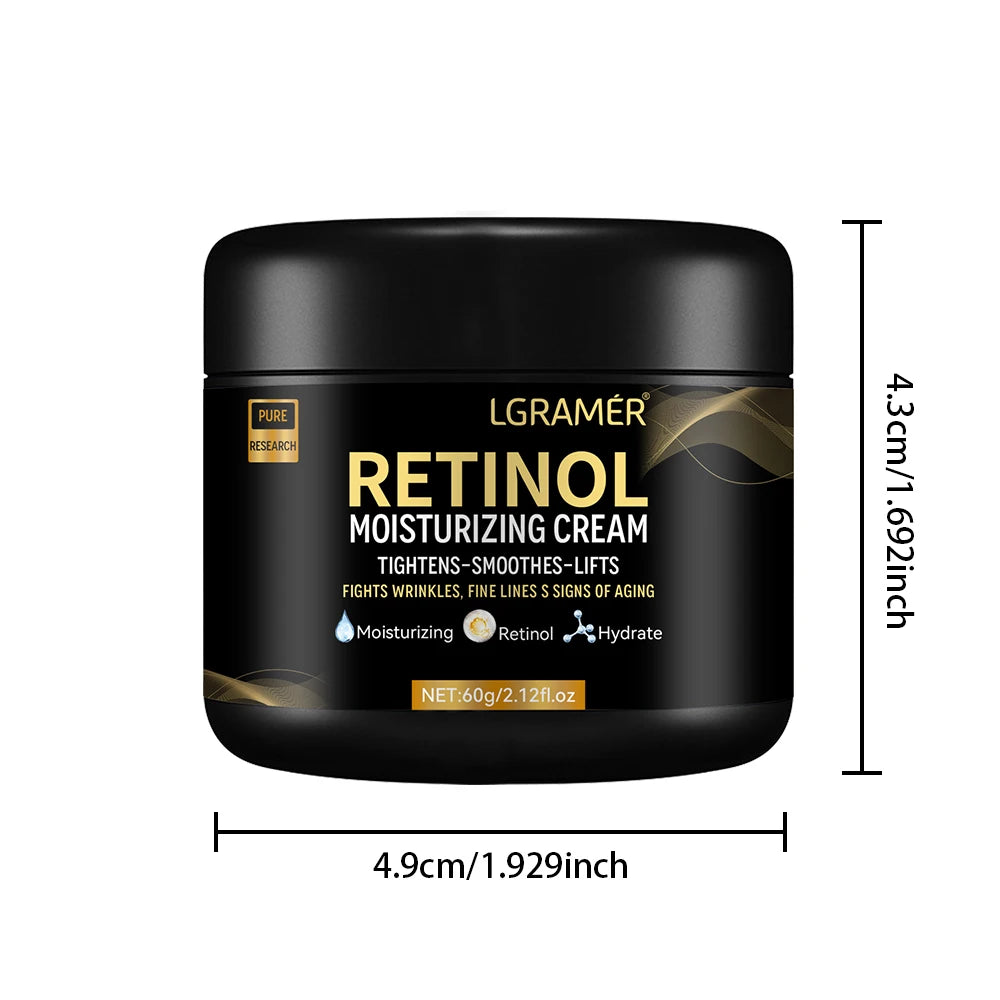 Men's Retinol Face Moisturizer – Anti-Wrinkle & Pore Minimizing