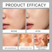 Changing Foundation SPF 15 Full Coverage Waterproof Concealer For Mature Skin