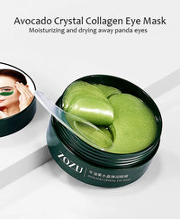 BIOAQUA Gold Crystal Collagen Eye Mask Patches – 60 Pieces, Dark Circles & Firming