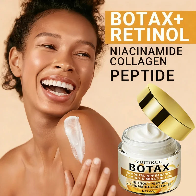 BOTAX Anti-Aging Cream 60g - Retinol+Peptide Formula, Firms, Lifts & Brightens, Immortal Appearance, Instant Effect