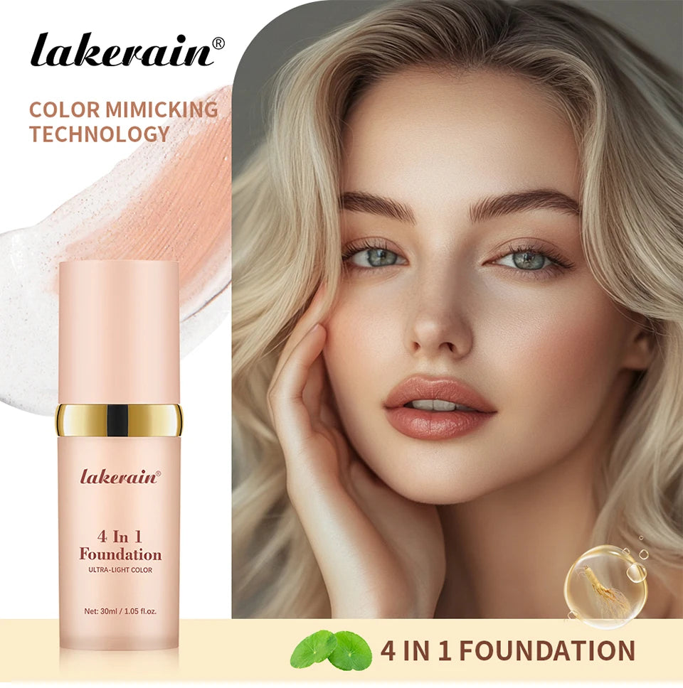 4-in-1 Color Changing Foundation – SPF30, Concealer, Moisturizer & Even Skin Tone | Buyer's Choice