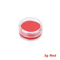 LAIKOU Face & Body Paint – Non-Toxic Halloween, Cosplay & Stage Makeup in White, Black & Red (3g / 10g / 50g)