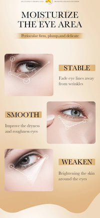 SADOER Crystal Collagen Eye Masks — 10 Pairs Anti Dark Circles, Puffiness & Moisturizing Eye Patches