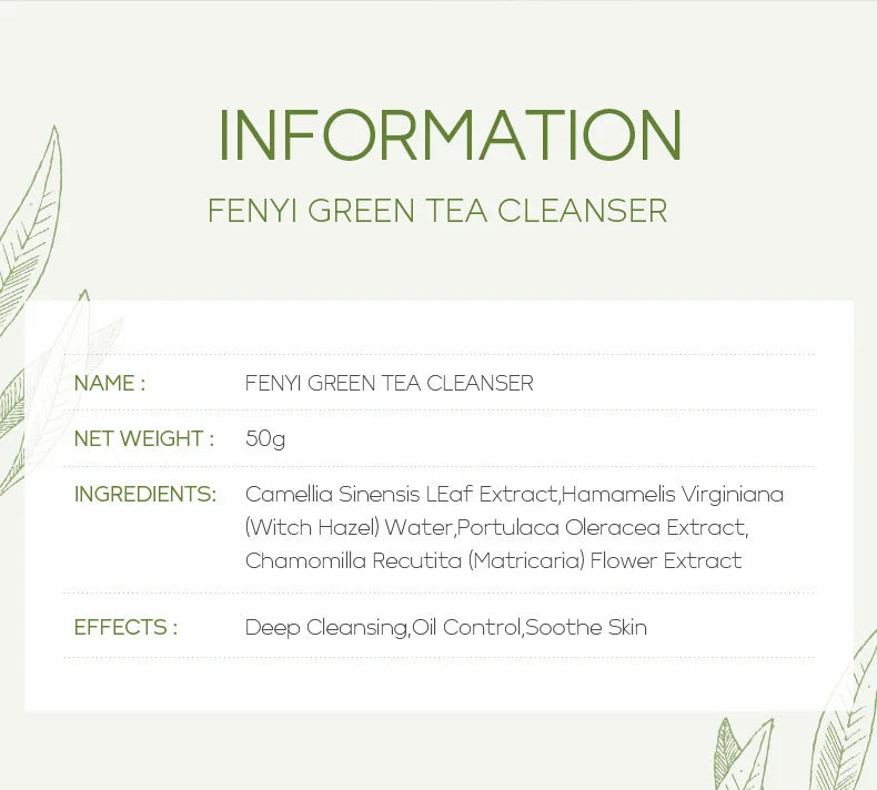 REAROYA Vitamin C Facial Cleanser – Deep Cleansing, Brightening & Moisturizing Face Wash (50g)