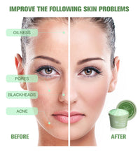 Green Tea Mud Clay Face Mask – Deep Pore Cleansing, Blackhead Removal & Oil Control Skin Treatment for All Skin Types (100g)