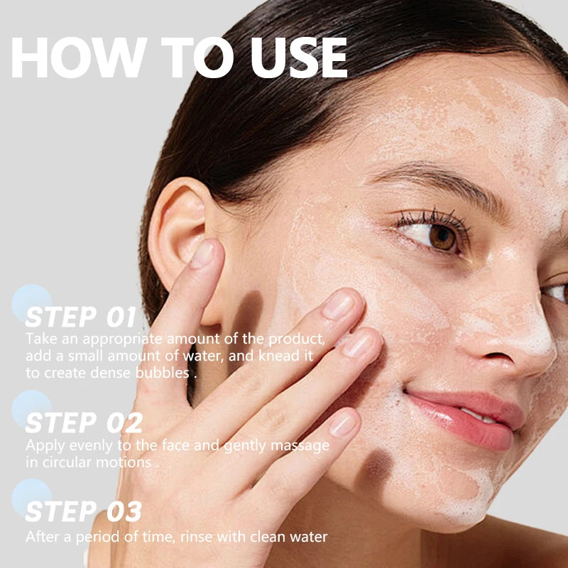 RAVE LADY Low pH Amino Acid Facial Cleanser – Oil Control, Exfoliating & Moisturizing Face Wash (150ml)