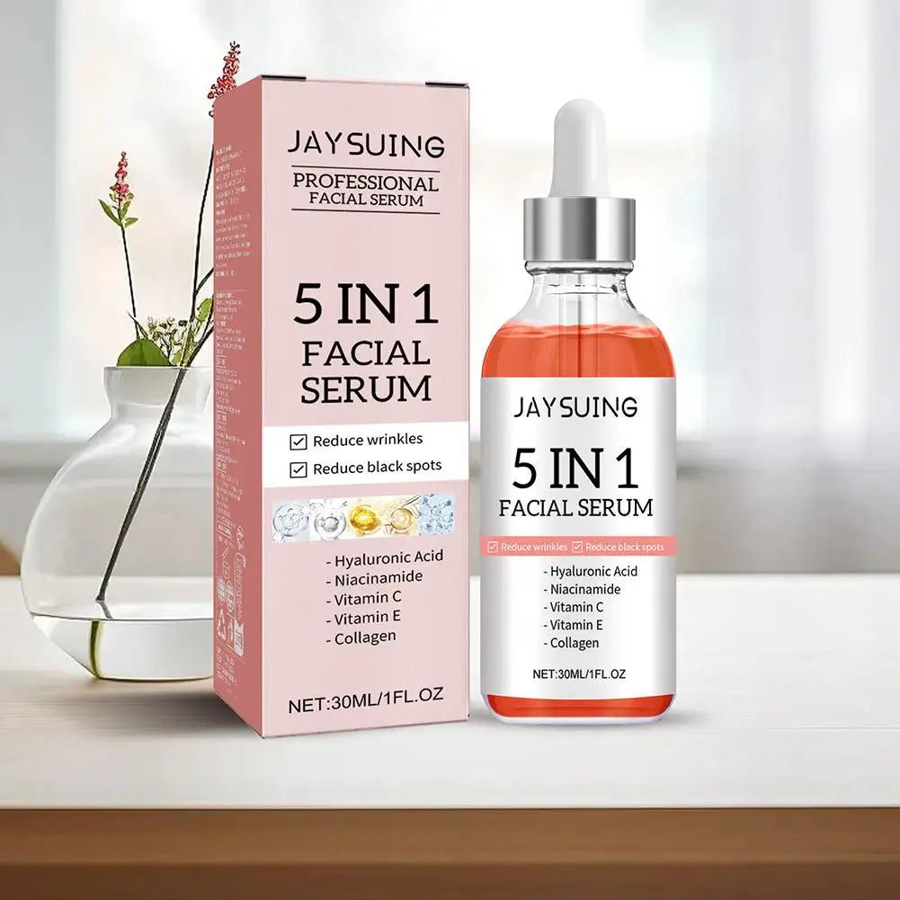 5-in-1 Vitamin C & Hyaluronic Acid Face Serum