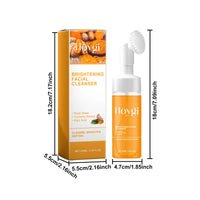 Turmeric & Kojic Acid Foaming Facial Cleanser – Blackhead Remover, Oil Control & Brightening (100ml)