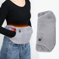 USB Graphene Waist Heating Belt – 2-in-1 Hand & Waist Warmer for Menstrual Relief