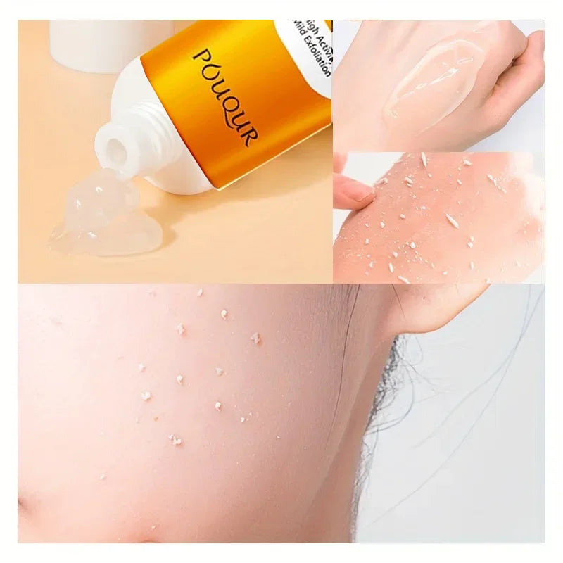 EELHOE Exfoliating Peeling Gel – Brightening & Moisturizing Facial Scrub for Smooth, Nourished Skin