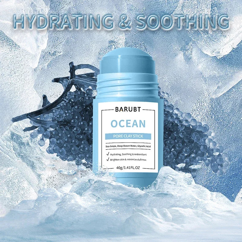 Jaysuing Cleansing Mask Stick – Mugwort, Alaska Volcano & More | Pore Minimizer & Acne Treatment 40g