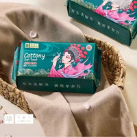 Thickened Microfiber Disposable Face Towels – Extractable Hanging Makeup Remover Wipes (20x20cm)