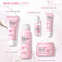 Sakura Skin Care Set – 5 or 6-Piece Collection