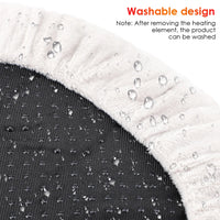 USB Foot Warmer Heating Pad – Constant 45–55°C, Washable Velvet Cover, Soft Plush Foot Heater