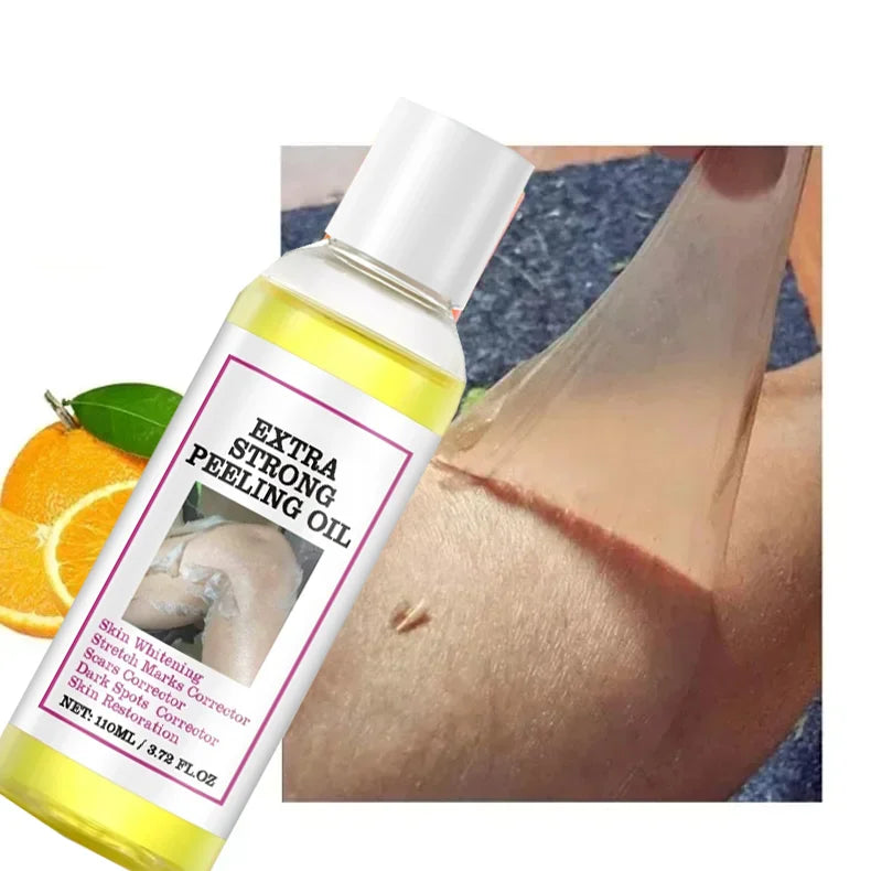 EELHOE Vitamin C & Hyaluronic Acid Body Peeling Lotion – Exfoliating & Brightening Skin Renewal Treatment (100ml)