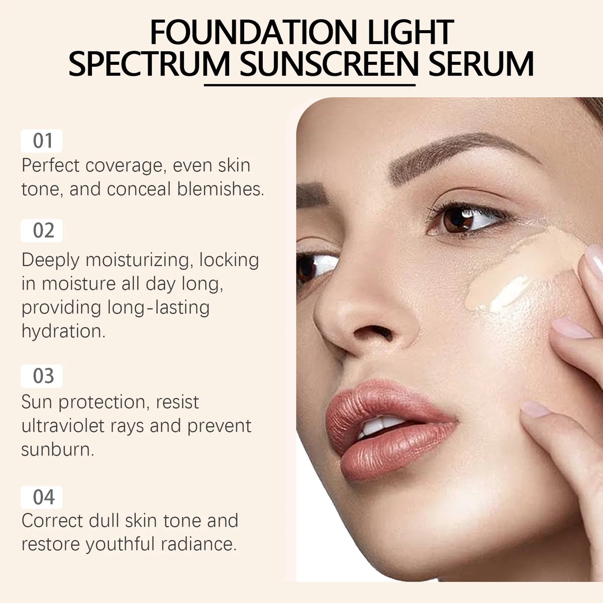 EELHOE Color-Changing Foundation & Concealer | Hydrating, Natural Coverage, Non-Cakey Finish
