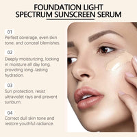 EELHOE Color-Changing Foundation & Concealer | Hydrating, Natural Coverage, Non-Cakey Finish