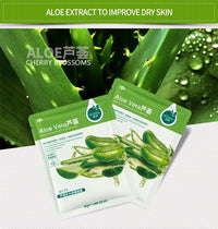 SADOER Natural Plant Sheet Face Mask – Moisturizing, Oil Control & Anti-Aging | 10pcs