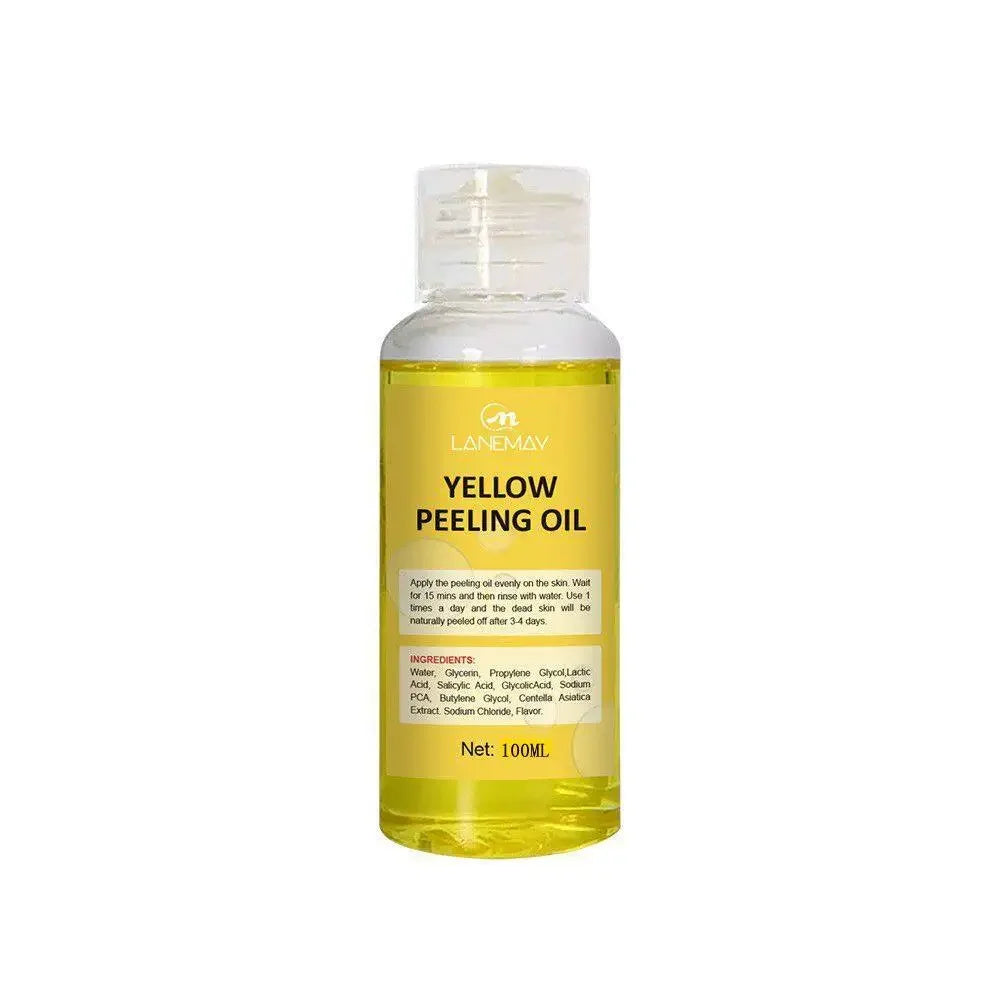 EELHOE Yellow Peeling Oil – Exfoliating Body Serum for Dark Spots, Knees, Elbows & Uneven Skin Tone (30ml / 50ml / 100ml)